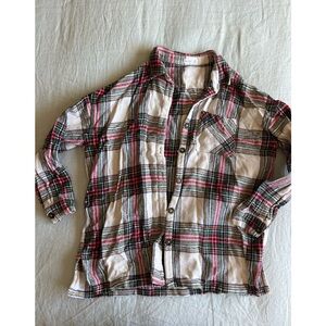 Maurices Plaid Button-Up Shirt
